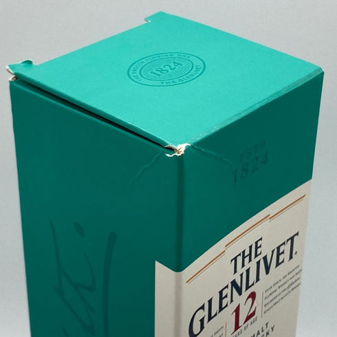 グレンリベット 12年 ダブルオーク シングルモルト 700ml 40% THE GLENLIVET DOUBLE OAK 傷ありor箱なし スコッチウイスキー【A】