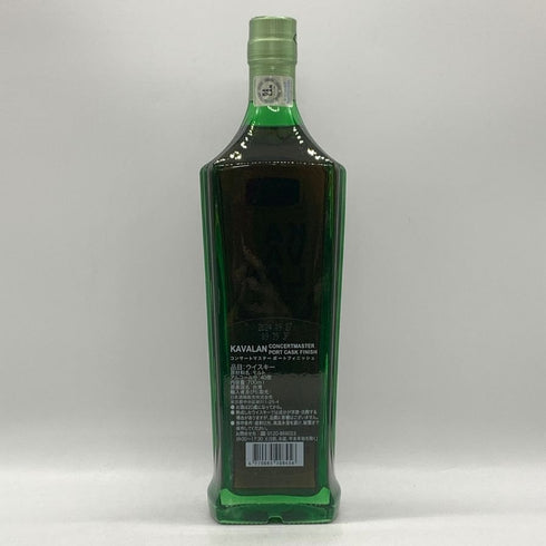 カヴァラン カバラン シングルモルト ポートカスクフィニッシュ コンサートマスター 700ml 40% KAVALAN SINGLE MALT PORT CASK FINISH CONCERTMASTER ウイスキー【C3】