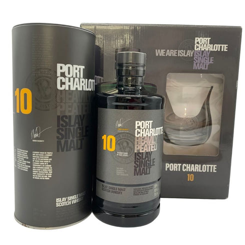 ポートシャーロット ヘビーリーピーテッド 10年 アイラ シングルモルトウイスキー 50% 700ml Port Charlotte Heavily Peated 【H4】