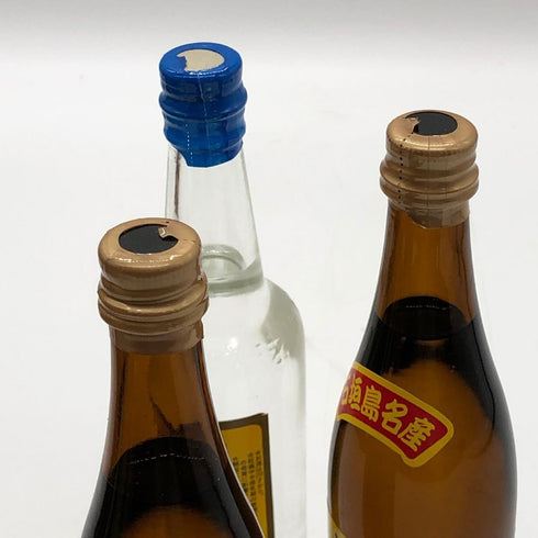 【ハブ酒&泡盛セット】ヘリオス酒造 うるま ハブ酒 300ml 21%&ヘリオス酒造 沖縄ハブ酒 ヒドラ 500ml 15%&あわもり 味くらべ 3本セット 100ml&竜宮醸造 壽 シーサーボトル 容量不明 30% 【20】
