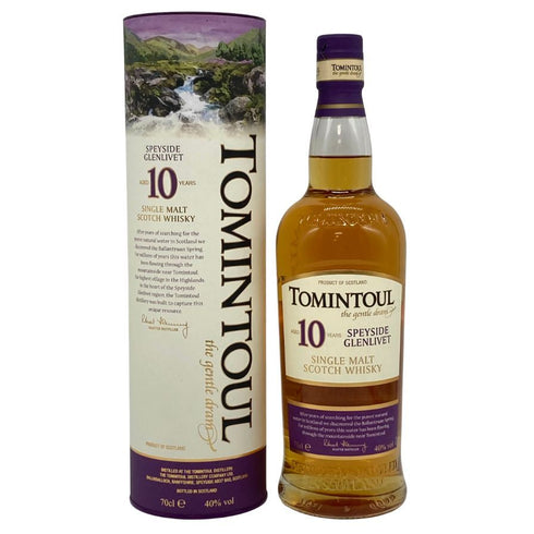 トミントール 10年 スペイサイド グレンリベット 40% 700ml TOMINTOUL GLENLIVET スコッチウイスキー【L4】