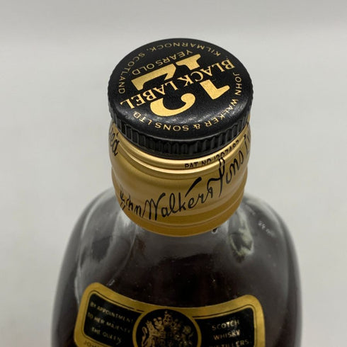 ジョニーウォーカー ブラックラベル 12年 エクストラ スペシャル 黒金キャップ 750ml 43% Johnnie Walker BLACK LABEL EXTRA SPECIAL スコッチウイスキー【C3】