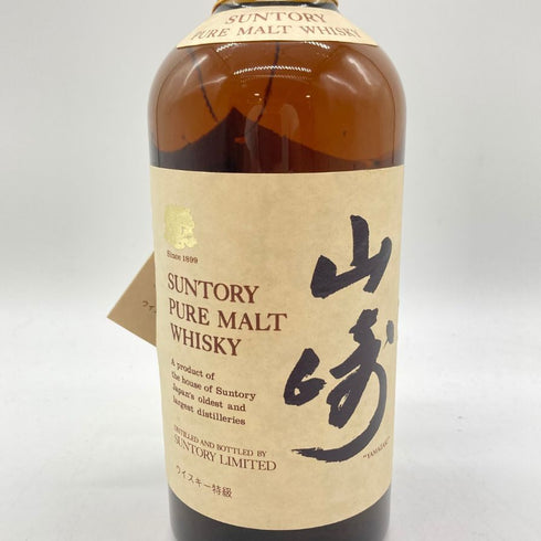 東京都限定◆サントリー 山崎 ピュアモルト 向獅子 ウイスキー特級 760ml 43% SUNTORY 【S】