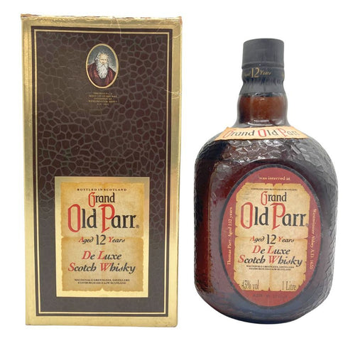 グランド オールド パー 12年 デ ラックス 1000ml 43% Grand Old Parr De Luxe 【M4】