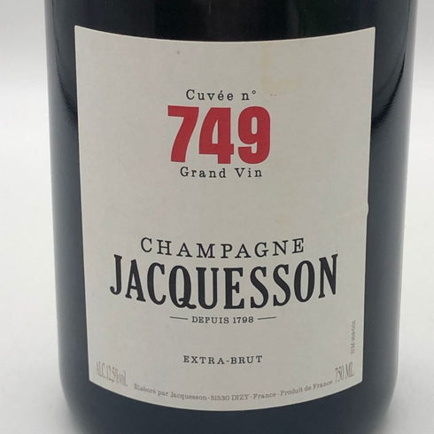 ジャクソン キュヴェ 749 エクストラブリュット 13% 750ml JACQUESSON CUVEE シャンパン【P4】