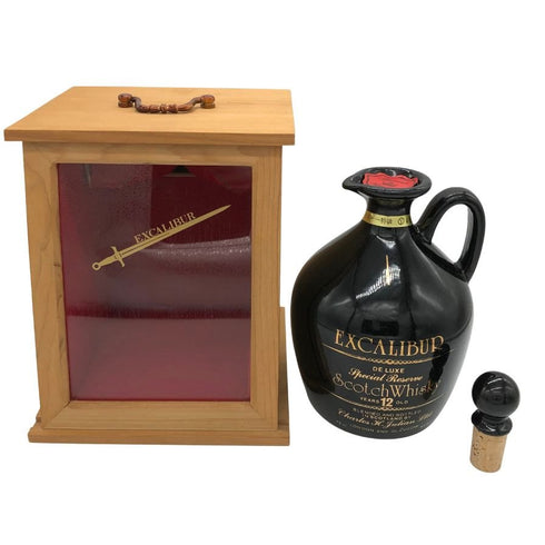 エクスカリバー 12年 デラックス 陶器 特級 750ml EXCALIBUR DELUXE スコッチウイスキー【D2】