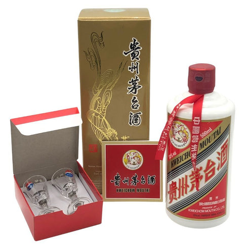 貴州茅台酒 マオタイ酒 天女ラベル 2021 500ml 53% KWEICHOW MOUTAI 中国酒960g【A3】