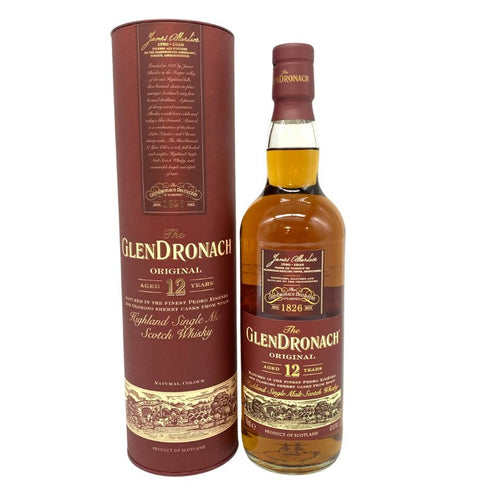 グレンドロナック 12年 オリジナル オロロソシェリー 43% 700ml GLENDRONACH ORIGINAL スコッチウイスキー【Y】