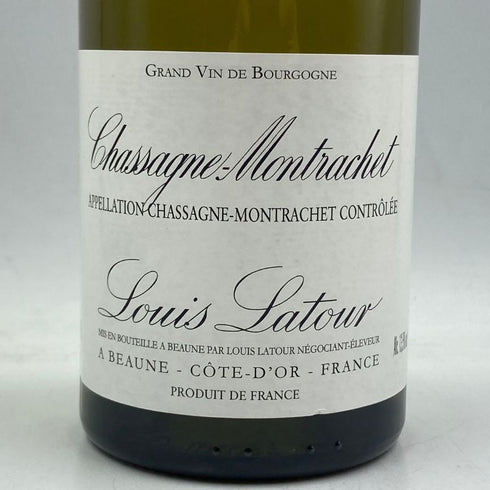 ルイ ラトゥール シャサーニュ モンラッシェ 2023 750ml 13.5% Louis Latour Chassagne Montrachet 白ワイン【R2】