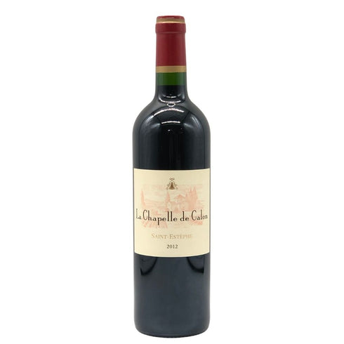 ラ シャペル ド カロン 2012 750ml 13.5% La Chapelle de Calon ボルドーワイン【E3】