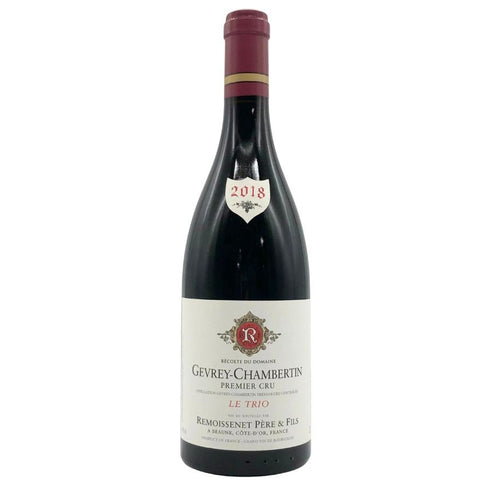 ルモワスネ ペール エ フィス ジュヴレ シャンベルタン プルミエ クリュ ル トリオ 2018 ワイン 750ml 14.5 ブルゴーニュワイン【C2】