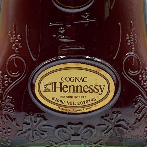 ヘネシー XO 金キャップ グリーンボトル 700ml 40% Hennessy コニャック【M4】