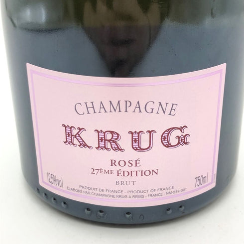 クリュッグ ロゼ 750ml 12.5% KRUG ROSE 【O4】