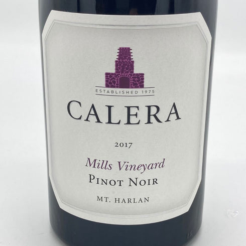 カレラ マウントハーラン ピノノワール ミルズ ヴィンヤード 2017 750ml 14.5% CALERA MT. HARLAN PINOT NOIR Mills Vineyard カリフォルニアワイン【P2】