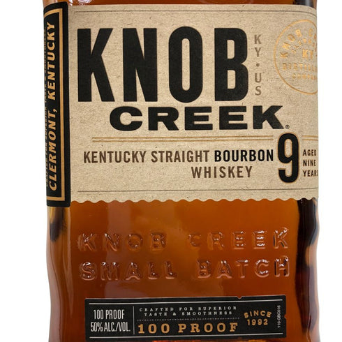 ノブクリーク 9年 スモールバッチ 750ml 50% KNOB CREEK バーボン【B4】
