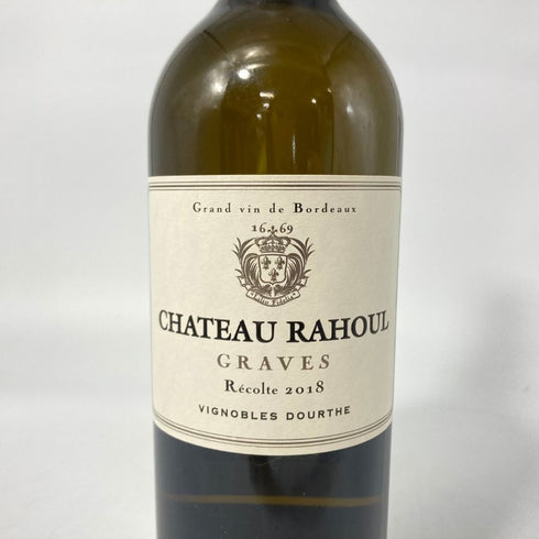 シャトー ラウール グラーヴ 2018 750ml 13.5% Chateau Rahoul Graves 白ワイン【Y4】