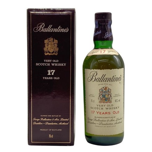 バランタイン 17年 ベリーオールド 青青紋章 旧ボトル 700ml 43% Ballantines's Very Old スコッチウイスキー【F2】