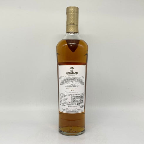 ザ マッカラン 12年 ダブルカスク 700ml 40% The MACALLAN 箱付 スコッチウイスキー【I2】