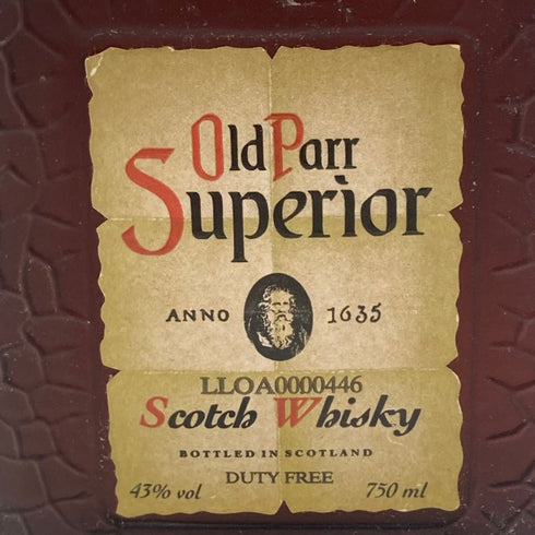 オールド パー スペリオール 750ml 43% Old Parr Superior スコッチウイスキー【G1】