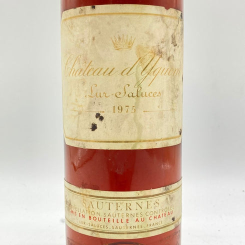 シャトー ディケム 1975 750ml Chateau d’yquem 【SKU】