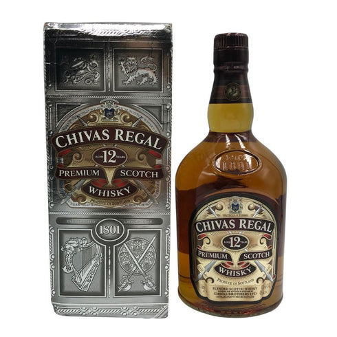 シーバスリーガル 12年 ブレンデッド 1801 1000ml 43% CHIVAS REGAL スコッチウイスキー【A3】