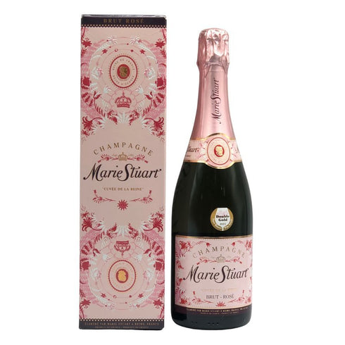 メアリー ステュアート キュヴェ ド ラ レーヌ ブリュット ロゼ 12% 750ml Marie Stuart CUVEE DE LA REINE BRUT ROSE シャンパン【U1】