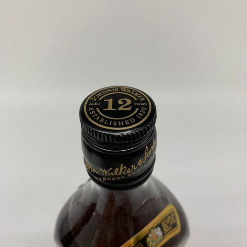 ジョニーウォーカー ブラックラベル 12年 黒キャップ 700ml 40% Johnnie Walker BLACK LABEL スコッチウイスキー【J1】
