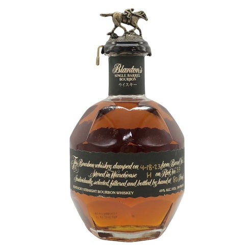 ブラントン シングルバレル ブラックラベル 2023 750ml 40% Blanton's SINGLE BARREL BLACK LABEL バーボン【Q0】