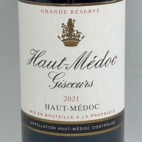 オーメドック ド ジスクール オー メドック 2021 13% 750ml Haut-Medoc Giscours ボルドーワイン【R0】