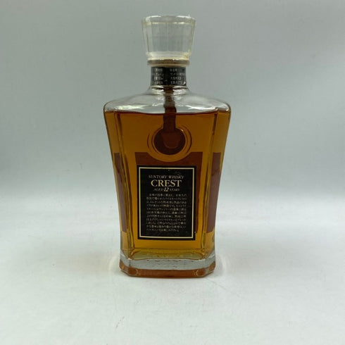 東京都限定◆サントリー クレスト 12年 向獅子マーク 700ml 43% SUNTORY 【T1】