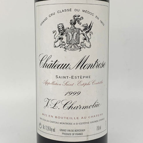 シャトー モンローズ 1999 750ml 12.5% CHATEAU MONTROSE ボルドーワイン【L1】