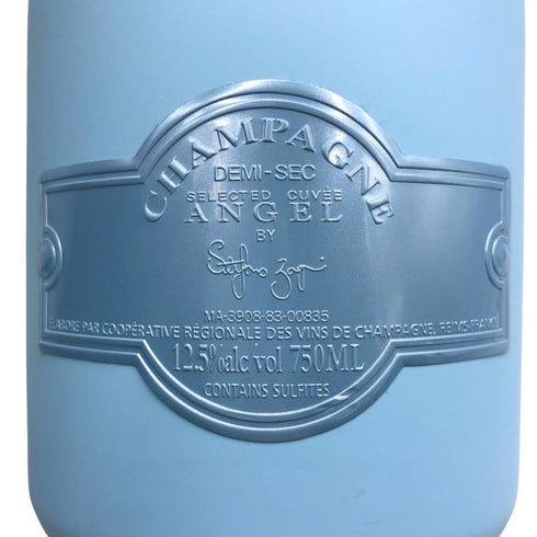 エンジェル ドゥミセック ブルー レザータイプ 750ml 12.5% ANGEL DEMI SEC BLUE シャンパン【D3】