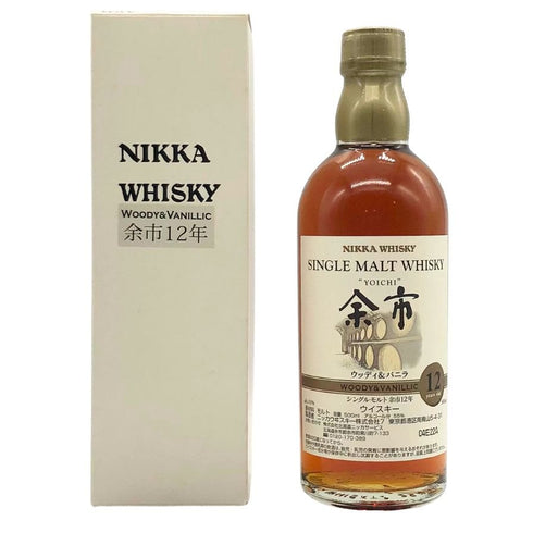 東京都限定◆ニッカ 余市 12年 ウッディ&バニラ 500ml 55% NIKKA 【J0】