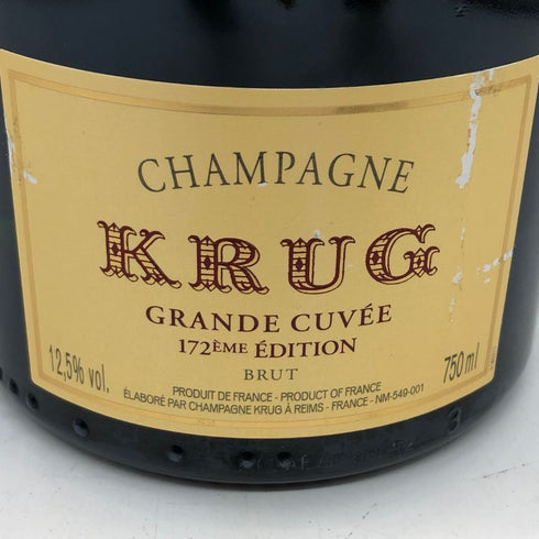 クリュッグ ブリュット 白 750ml 12.5% KRUG BRUT シャンパン【B0】