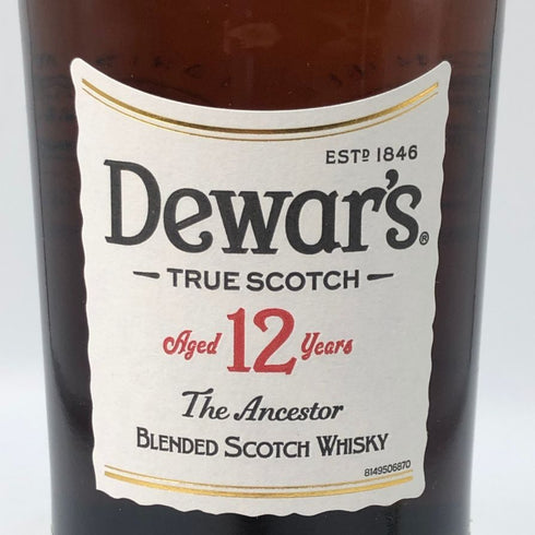 デュワーズ 12年 40% 700ml Dewar's スコッチウイスキー【C1】