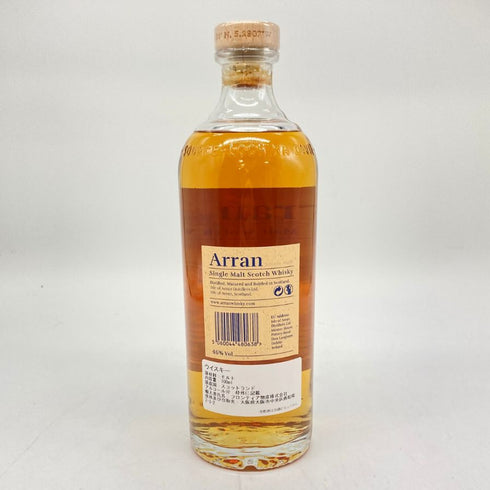 アラン 10年 ノンチルフィルタード 700ml 46% Arran スコッチウイスキー【E】