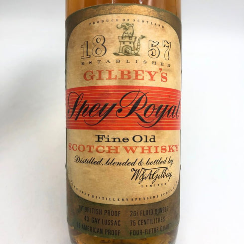 ギルビーズ スペイ ロイヤル ファイン オールド 特級 760ml 43% GILBEY’S SPEY ROYAL スコッチウイスキー【I4】