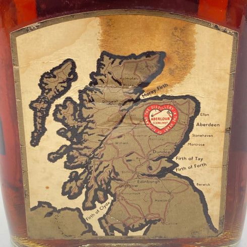 アベラワー グレンリベット 8年 シングルモルト スクエアボトル 43% 760ml Aberlour Glenlivet 【X4】
