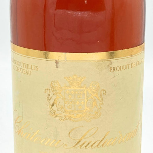シャトー スデュイロー 1990 375ml 15% Chateau Suduiraut ボルドーワイン【D4】