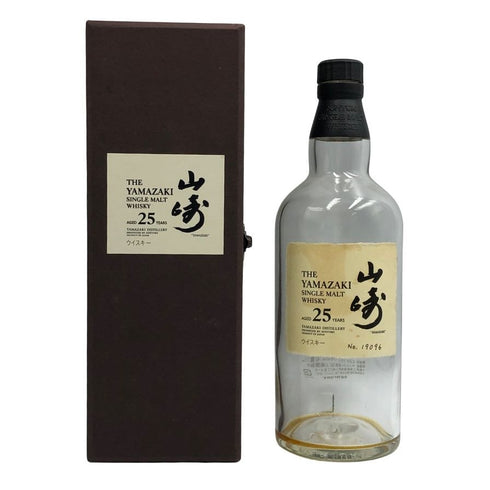 空き瓶 サントリー 山崎 25年 SUNTORY【Y1】