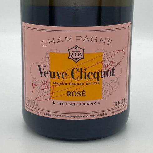 ヴーヴ クリコ ロゼ ローズラベル 750ml 12.5% Veuve Clicquot Rose Label シャンパン【U】