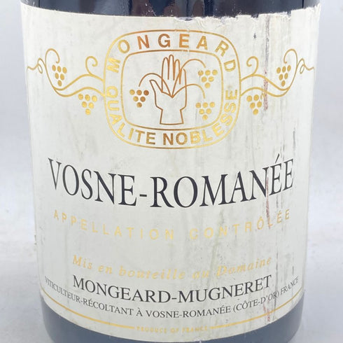 モンジャール ミュニュレ ヴォーヌ ロマネ 2016 750ml 13% MONGEARD MUGNERET VOSNE ROMANEE 【G】