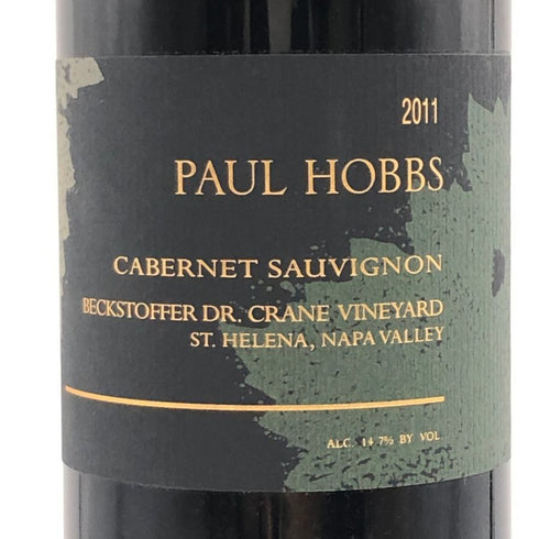 ポールホブス カベルネ ソーヴィニヨン 2011 750ml 14% Paul Hobbs カリフォルニアワイン【D3】