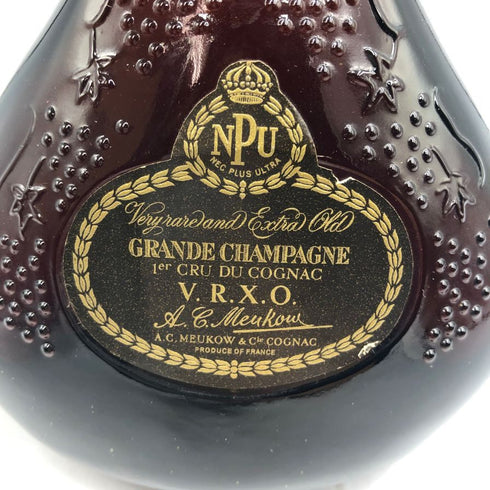 ミュコー NPU VRXO グランド シャンパーニュ 750ml 40% MEUKOW VRXO COGNYAC コニャック【E4】