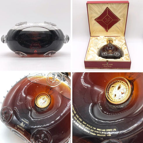 レミーマルタン ルイ13世 金キャップ 四角形箱 700ml REMY MARTIN LOUIS XIII コニャック【J4】
