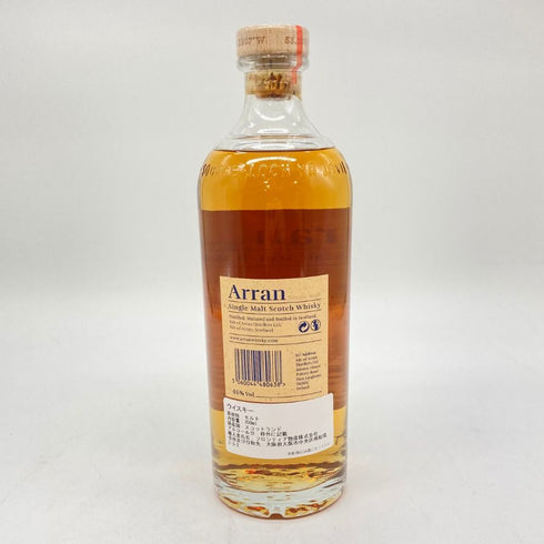 アラン 10年 ノンチルフィルタード 700ml 46% Arran スコッチウイスキー【Y1】