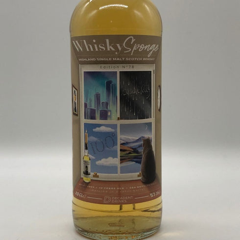 ウィスキー スポンジ クライヌリッシュ キャンドルキティ 700ml 57.1 Whisky Sponge スコッチウイスキー【J4】