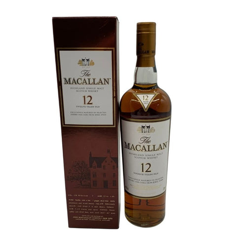 マッカラン 12年 ハイランド シェリーオーク 旧ボトル 700ml 40% MACALLAN HIGHLAND SHERRY OAK スコッチウイスキー【L0】