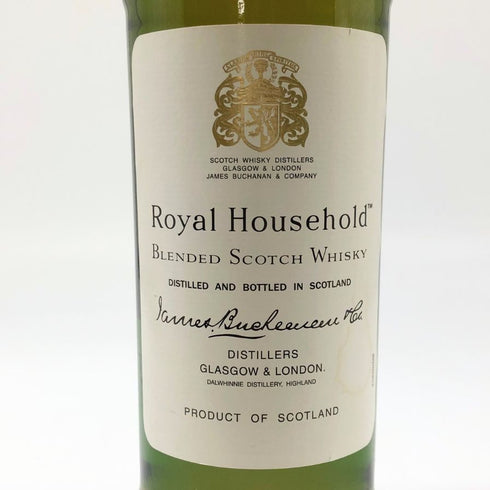 ロイヤル ハウスホールド ブレンデッド スコッチ ウイスキー 750ml 43% ROYAL HOUSEHOLD BLENDED SCOTCH WHISKY スコッチウイスキー【G2】