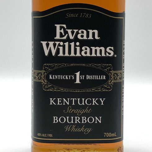 エヴァン ウィリアムズ ブラックラベル 700ml 40% Evan Williams アメリカウイスキー【L0】